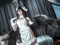 [Cosplay] Chun Momo 蠢沫沫 - Albedo original skin 雅儿贝德原皮
