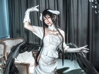 [Cosplay] Chun Momo 蠢沫沫 - Albedo original skin 雅儿贝德原皮