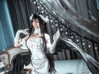 [Cosplay] Chun Momo 蠢沫沫 - Albedo original skin 雅儿贝德原皮