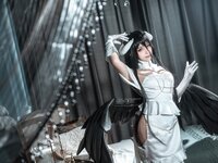 [Cosplay] Chun Momo 蠢沫沫 - Albedo original skin 雅儿贝德原皮