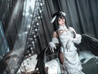 [Cosplay] Chun Momo 蠢沫沫 - Albedo original skin 雅儿贝德原皮