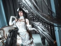 [Cosplay] Chun Momo 蠢沫沫 - Albedo original skin 雅儿贝德原皮