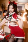 [Cosplay] 星之迟迟 – 2024圣诞 [180P]