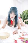 [JVID] 蜜雅 & 晨歆 - K與H的巨乳激烈床上運動㊙️不給糖就愛愛！