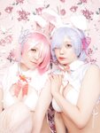 [Cosplay] Miyano & Airi Yamada 山田愛莉 - Rem And Ram's Cute Little Room レムとラムの可愛い小部屋
