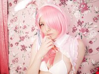[Cosplay] Miyano & Airi Yamada 山田愛莉 - Rem And Ram's Cute Little Room レムとラムの可愛い小部屋