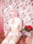 [Cosplay] Miyano & Airi Yamada 山田愛莉 - Rem And Ram's Cute Little Room レムとラムの可愛い小部屋