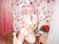 [Cosplay] Miyano & Airi Yamada 山田愛莉 - Rem And Ram's Cute Little Room レムとラムの可愛い小部屋
