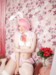 [Cosplay] Miyano & Airi Yamada 山田愛莉 - Rem And Ram's Cute Little Room レムとラムの可愛い小部屋