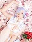 [Cosplay] Miyano & Airi Yamada 山田愛莉 - Rem And Ram's Cute Little Room レムとラムの可愛い小部屋