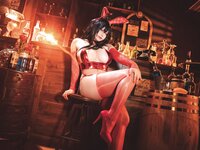 [Cosplay] 贞子蜜桃 - 大凤兔女郎