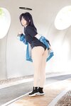 [Cosplay] Yukako 屿鱼 - Yukako's exercise time 优香的运动时间