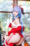 [Cosplay] Cosplay 日奈娇 - 甘雨圣诞