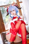 [Cosplay] Cosplay 日奈娇 - 甘雨圣诞