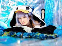 [Cosplay] LoLiSAMA 洛璃 - Swimsuit Lily 水着莉莉丝