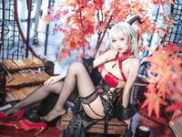 [Cosplay] 骨牙路子野 - 埃吉尔旗袍