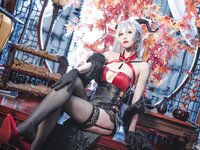 [Cosplay] 骨牙路子野 - 埃吉尔旗袍