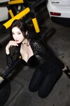 [Cosplay] 杨晨晨 - 黑色牛仔裤