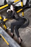[Cosplay] 杨晨晨 - 黑色牛仔裤