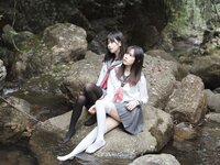 [Cosplay] myeo0 萌芽儿o0 & JK Lily 小溪JK百合 - Please call me Ruosheng 请叫我若生
