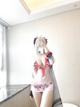 [Cosplay] 小仓千代w 明日方舟 W泳装