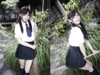 [Photobook] 黒髪ご奉仕美少女秘密撮影会 紺野ひかる 欲望の渦に弄ばれる美少女