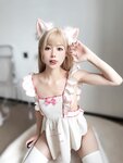 [Cosplay] 布丁大法 围裙猫咪