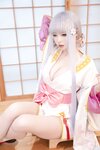 [Cosplay] Yuno Shimizu 清水由乃 - Snow Girl's Original Clothes 雪女原服