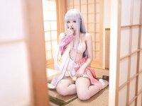 [Cosplay] Yuno Shimizu 清水由乃 - Snow Girl's Original Clothes 雪女原服