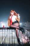 [Cosplay] 凰儿 - 命运石之门助手Makise Kurisu