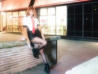 [Cosplay] 凰儿 - 命运石之门助手Makise Kurisu