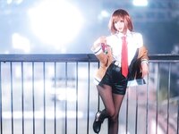 [Cosplay] 凰儿 - 命运石之门助手Makise Kurisu