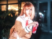 [Cosplay] 凰儿 - 命运石之门助手Makise Kurisu