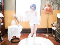 [Cosplay] 可爱人气Coser面饼仙儿 - 碧蓝航线 恰巴耶夫睡衣