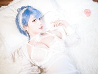 [Cosplay] 可爱人气Coser面饼仙儿 - 碧蓝航线 恰巴耶夫睡衣