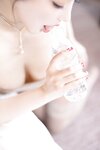[Cosplay] 杨晨晨 - 浅色露肩连衣短