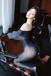 [Cosplay] 小橘子 - 黑丝连体衣