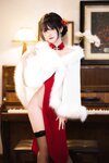 [Cosplay] 三度 69 - 红丝绒旗袍