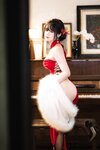[Cosplay] 三度 69 - 红丝绒旗袍