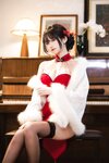 [Cosplay] 三度 69 - 红丝绒旗袍