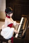 [Cosplay] 三度 69 - 红丝绒旗袍