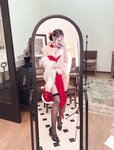 [Cosplay] 三度 69 - 红丝绒旗袍