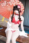 [Cosplay] 屿鱼 - 樱花泳装