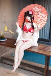[Cosplay] 屿鱼 - 樱花泳装