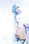 [Cosplay] Abaorabbit 阿包也是兔娘 - Coronation Picture Eula 加冕图 优菈