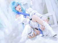 [Cosplay] Abaorabbit 阿包也是兔娘 - Coronation Picture Eula 加冕图 优菈