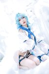 [Cosplay] Abaorabbit 阿包也是兔娘 - Coronation Picture Eula 加冕图 优菈