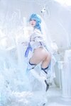 [Cosplay] Abaorabbit 阿包也是兔娘 - Coronation Picture Eula 加冕图 优菈
