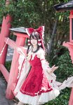 [Cosplay] Halo 酱 - Touhou Project Reimu Hakurei 东方Project 博丽灵梦