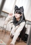 [Cosplay] Halo 酱 - Atago School Uniform 爱宕校服
